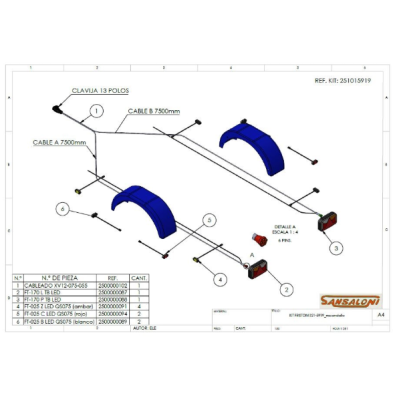 Kit Led S21-5919