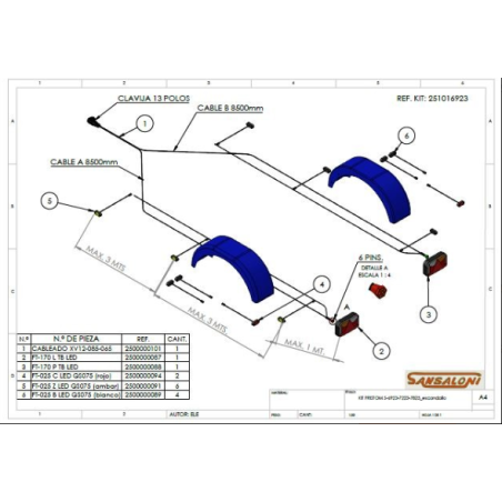 Kit Led S-6923-7825