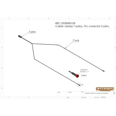 Cableado IA-070-000