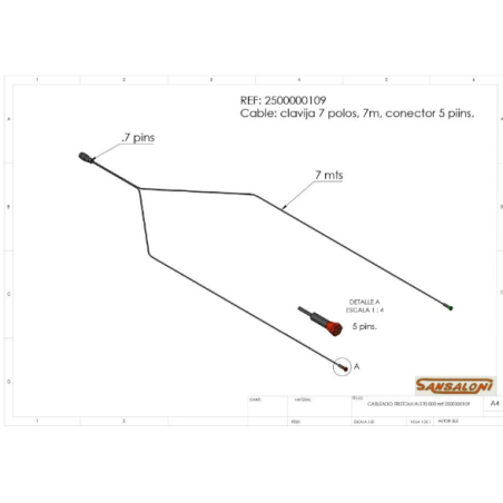 Cableado IA-070-000
