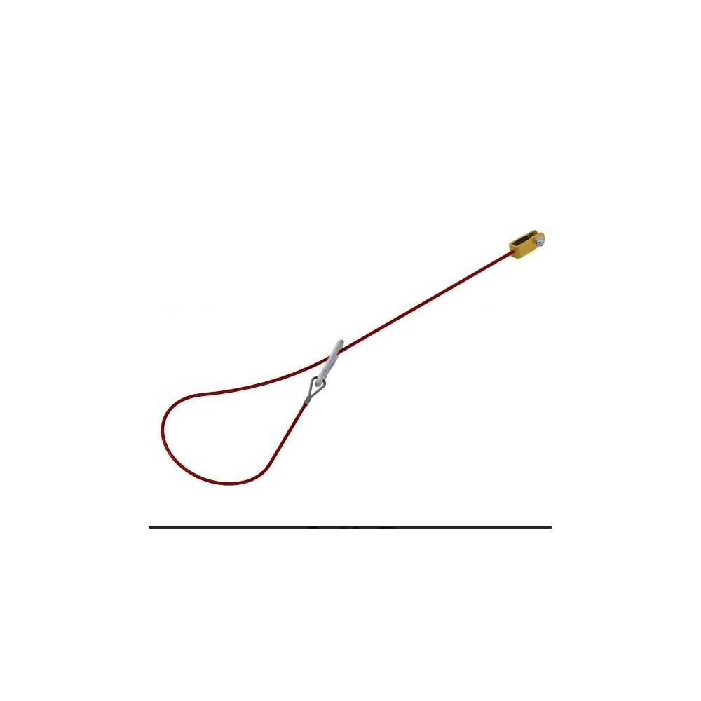Cable ruptura enganche inercia