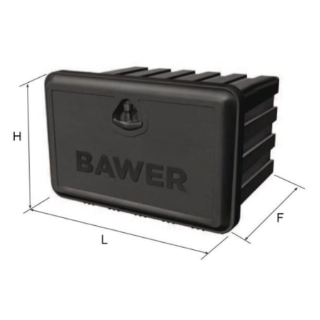 CAJA HERRAMIENTAS BAWER TERMOPLASTICA