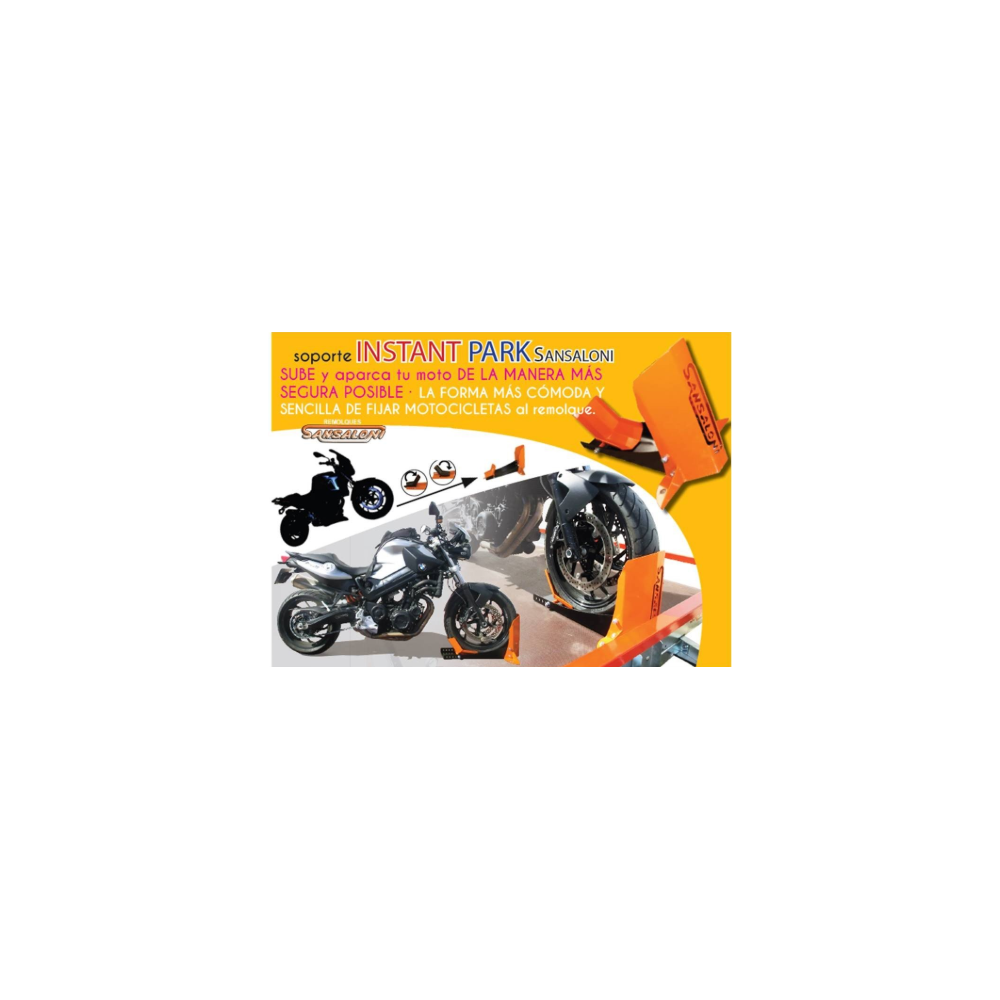 Soporte rueda moto