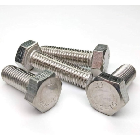 Tornillo hexagonal INOX métrica 12