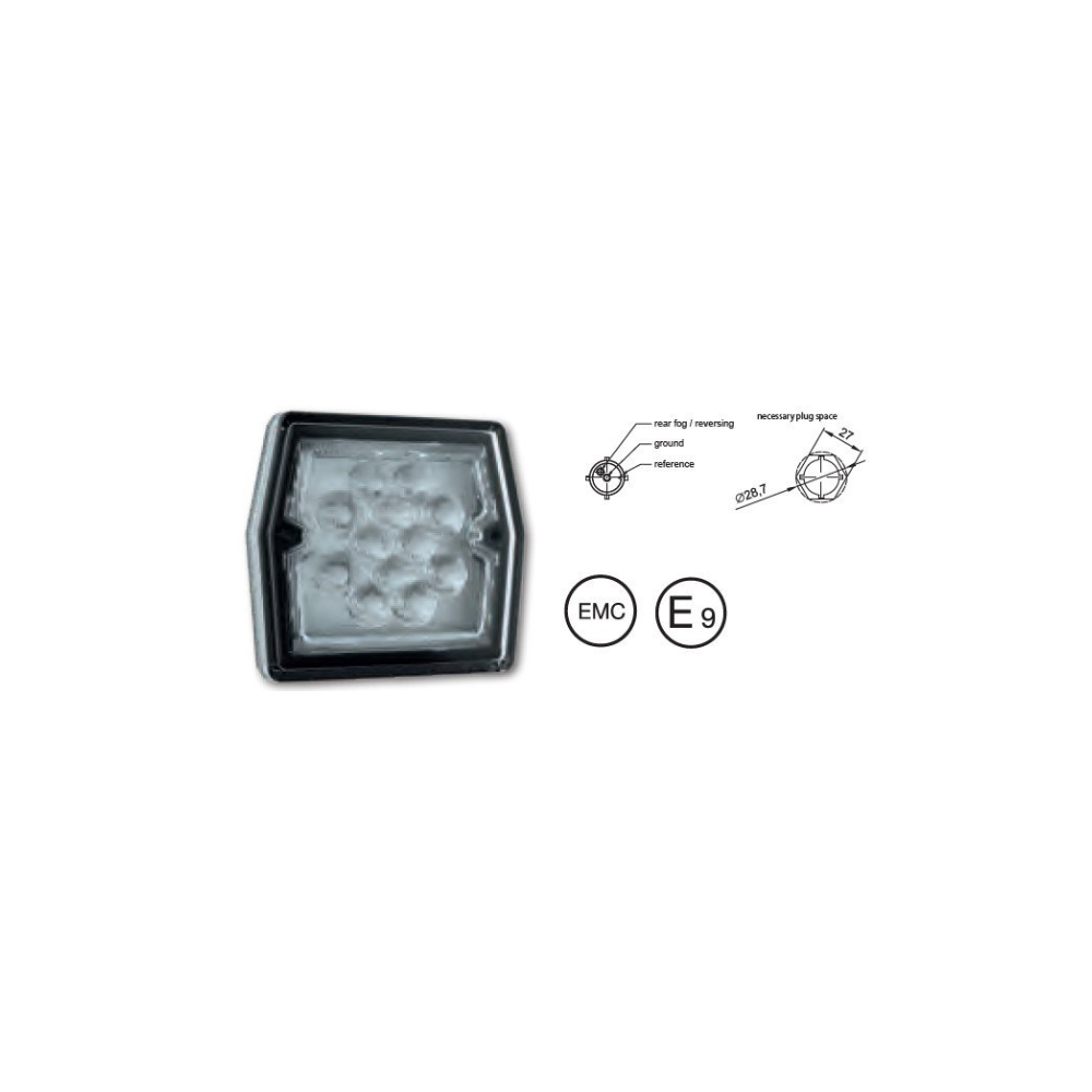 Led Marcha Atrás