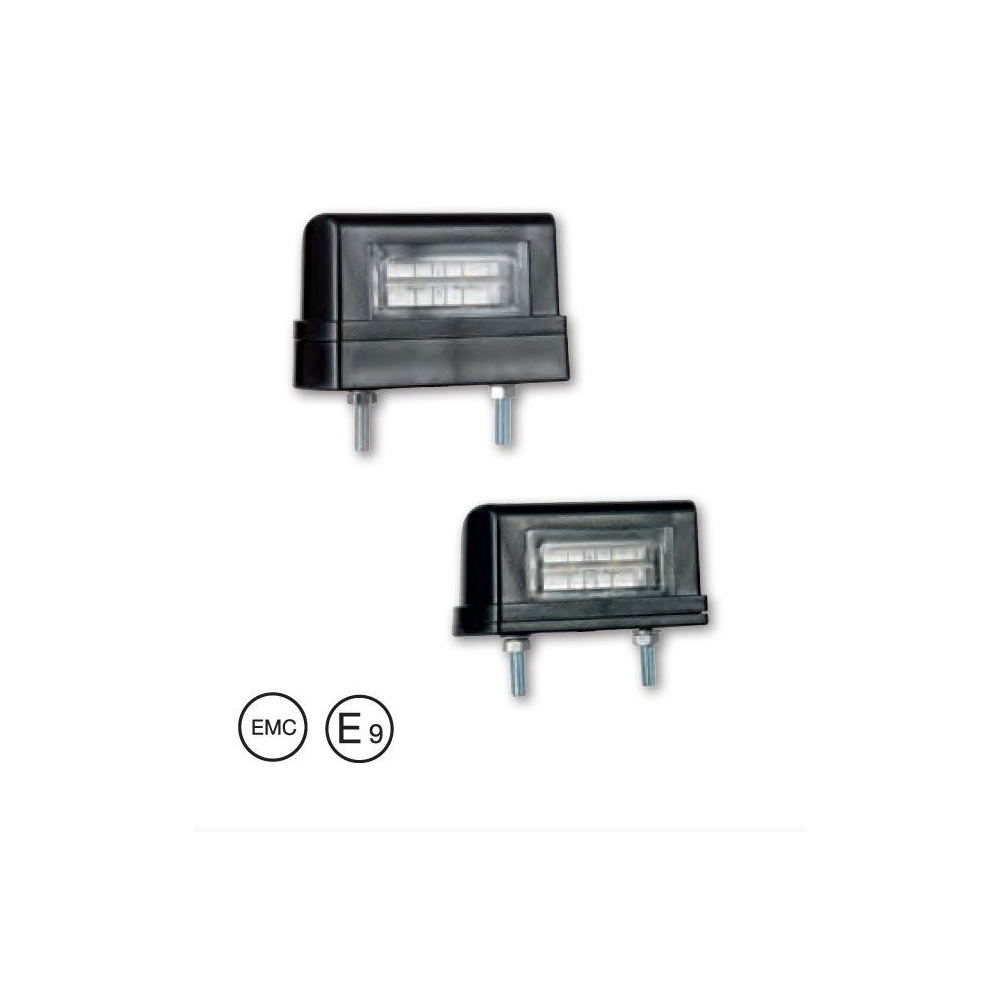Luz Led matrícula